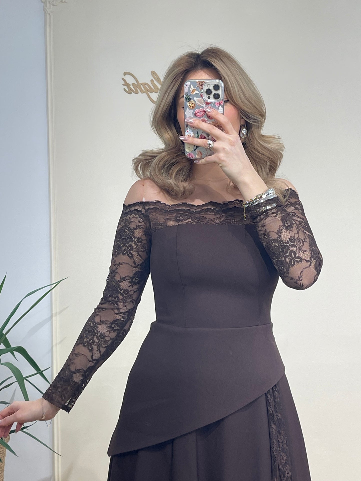 Dress Viktoria braun