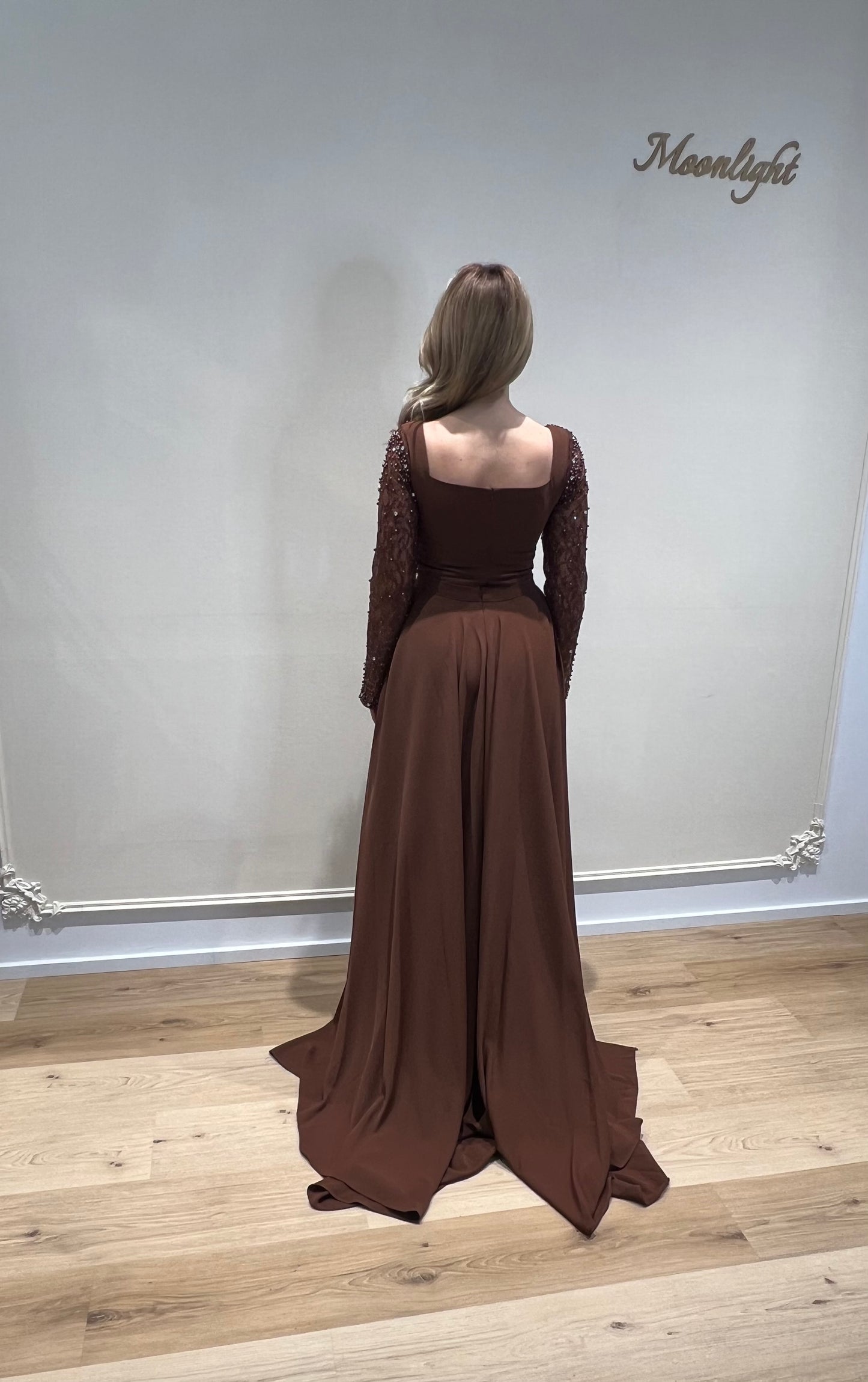 Nalia dress Brown