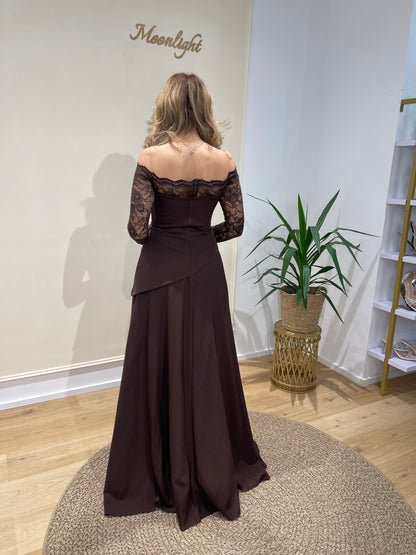 Dress Viktoria braun