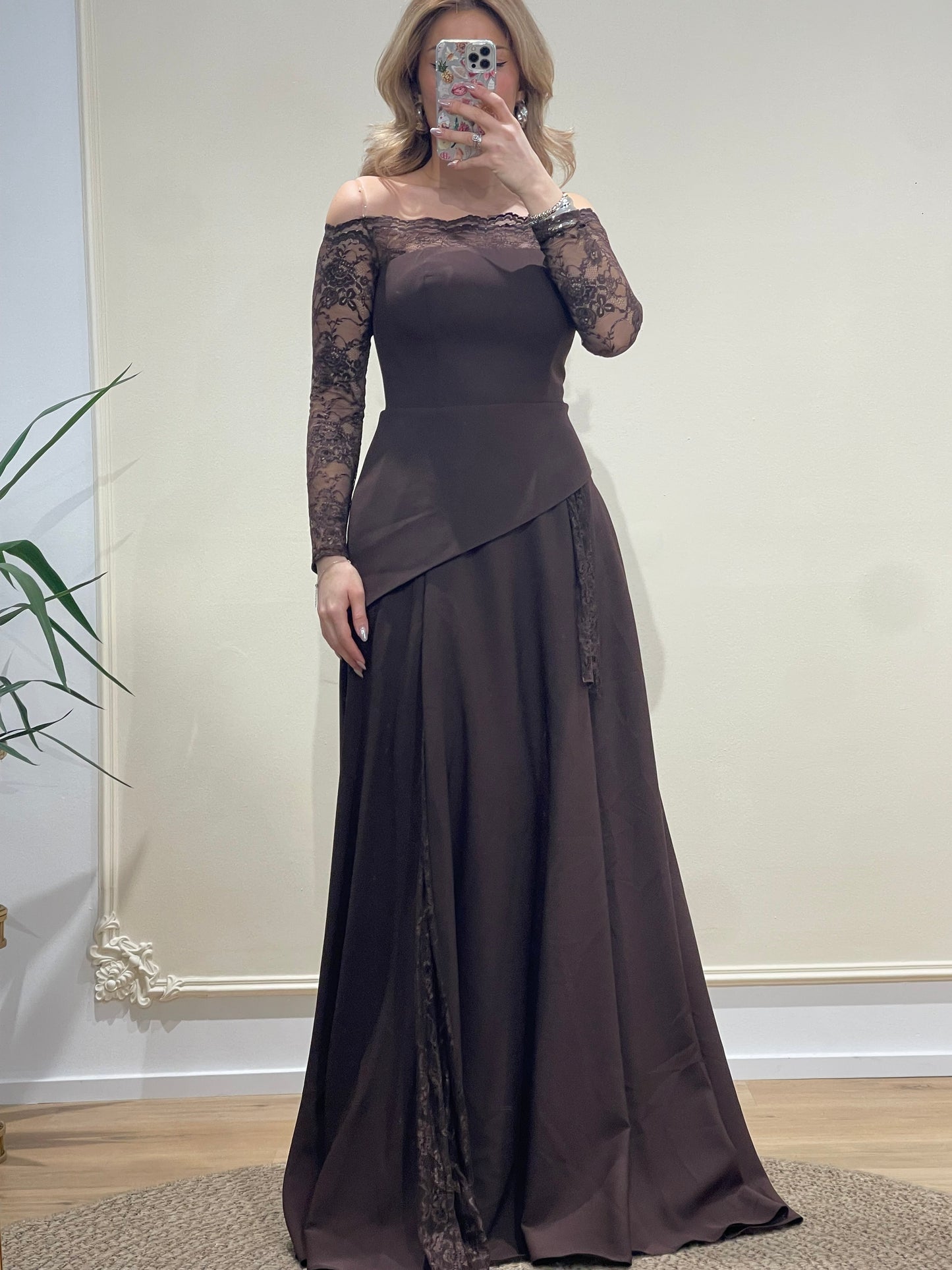 Dress Viktoria braun