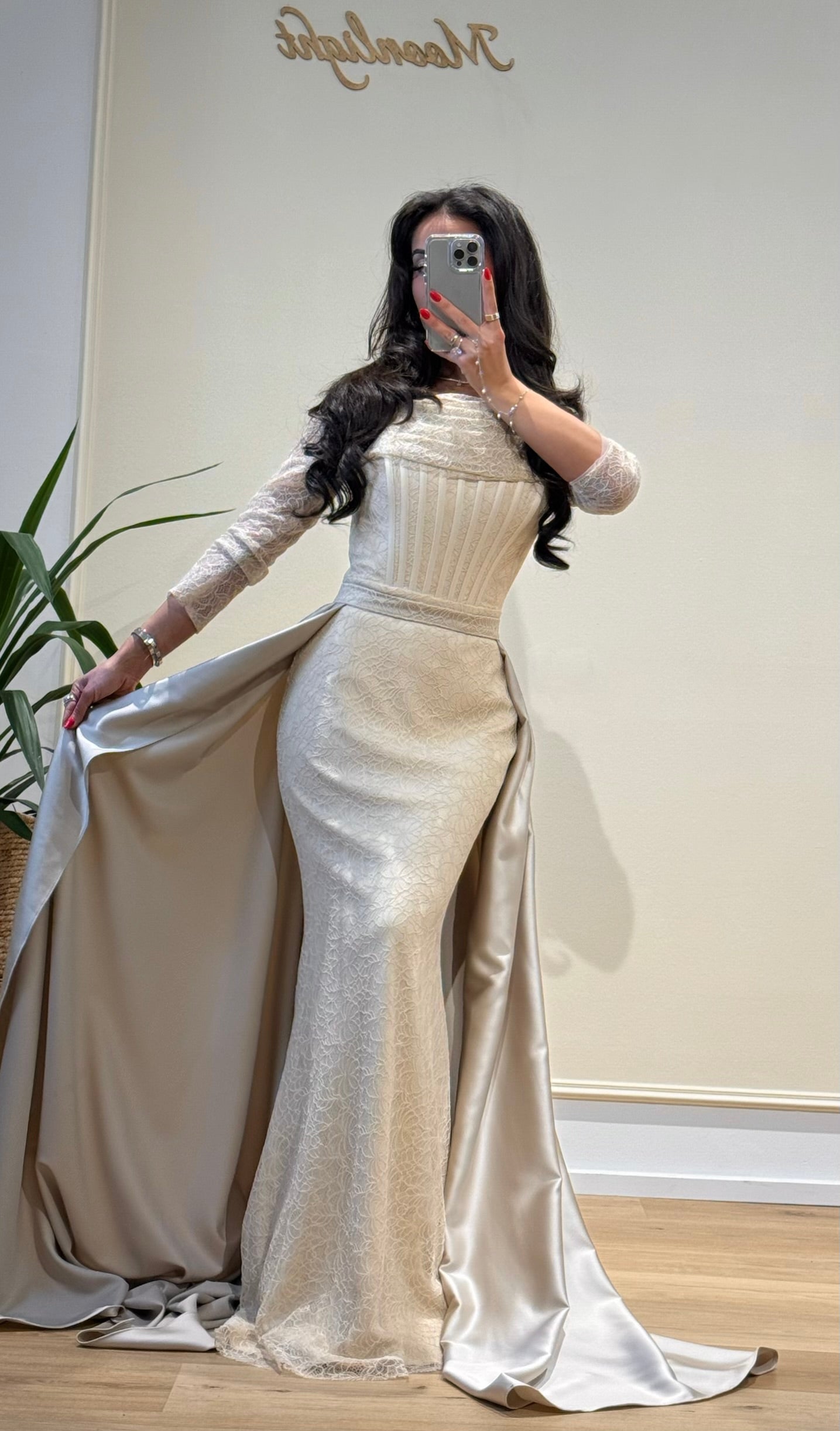 Dress liora beige