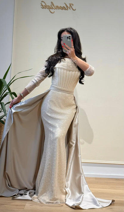 Dress liora beige