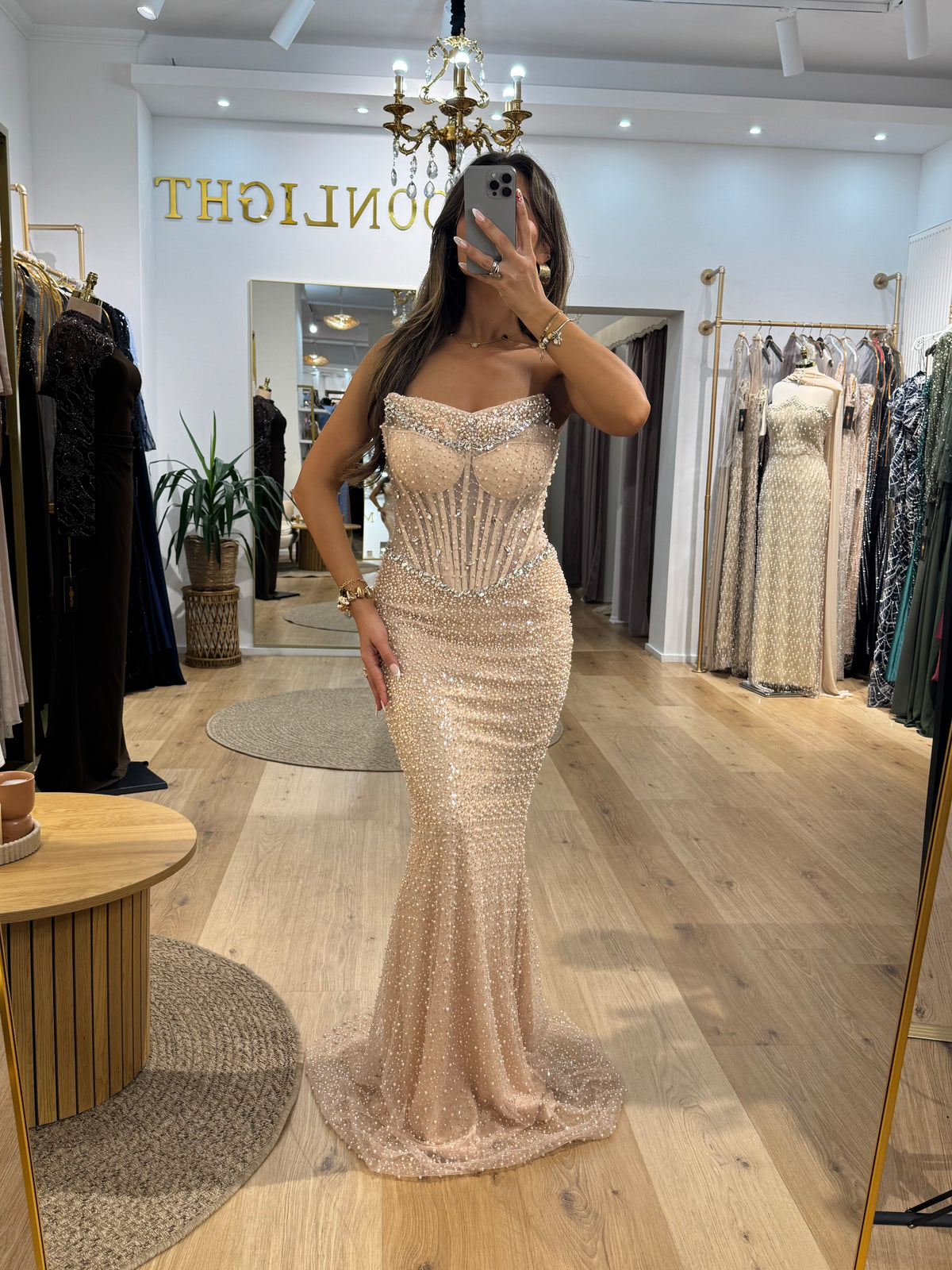 MoonExklisiv Drei Größen /Nude Rose