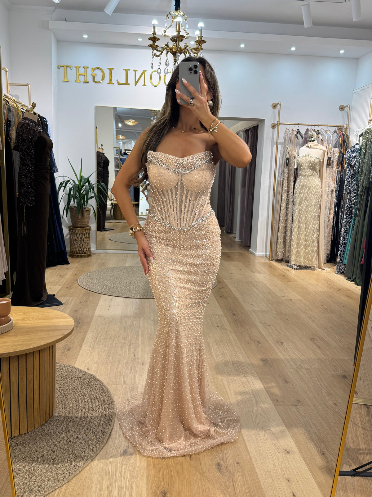 MoonExklisiv Drei Größen /Nude Rose