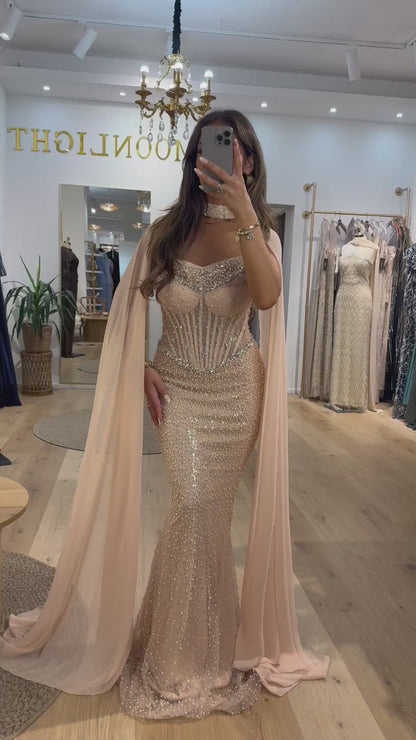 MoonExklisiv Drei Größen /Nude Rose